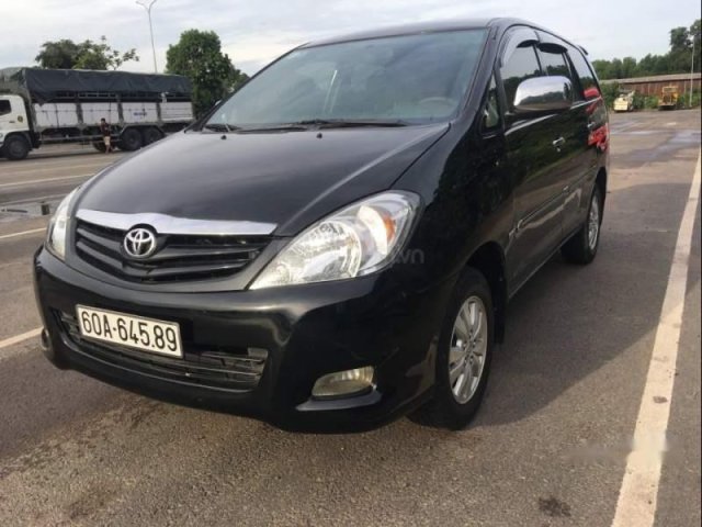 Bán Toyota Innova G năm 2009, màu đen, giá tốt