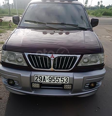 Cần bán xe Mitsubishi Jolie SS sản xuất 2003, màu đỏ, giấy tờ chính chủ