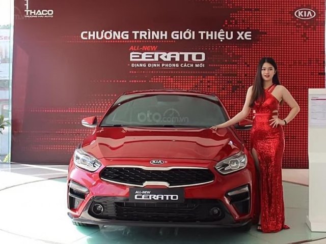 Kia Thanh Hóa bán Kia Cerato 2019, số tự động, màu đỏ