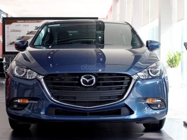 [Mazda Bình Triệu] Bán xe Mazda 3 SD 2019, màu xanh lam, giá chỉ 669 triệu - LH 0903070093