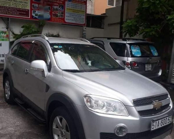 Bán xe Chevrolet Captiva đời 2007, màu bạc, 255 triệu