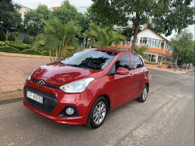 Bán xe Hyundai Grand i10 1.0 MT đời 2016, màu đỏ, nhập khẩu nguyên chiếc, xe gia đình0