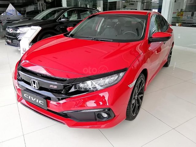 Bán xe Honda Civic RS 1.5L Turbo CVT năm sản xuất 2019, màu đỏ, nhập khẩu, giá tốt0