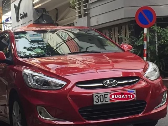 Cần bán xe Hyundai Accent 1.4 AT năm sản xuất 2015, màu đỏ, nhập khẩu 0