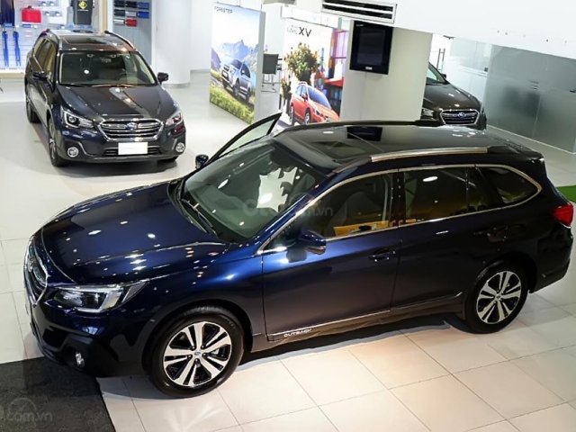 Bán Subaru Outback 2.5i-S năm sản xuất 2018, màu xanh lam, nhập khẩu nguyên chiếc