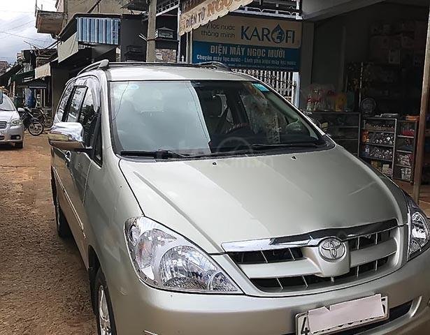 Cần bán lại xe Toyota Innova G đời 2006, màu bạc, giá 319tr0