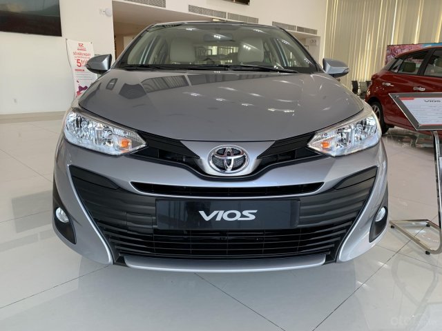 Toyota Vios 1.5E CVT 2019 màu xám mới 100% - giao ngay0