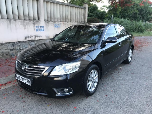 Bán xe Camry 2.4G SX 2010, màu đen