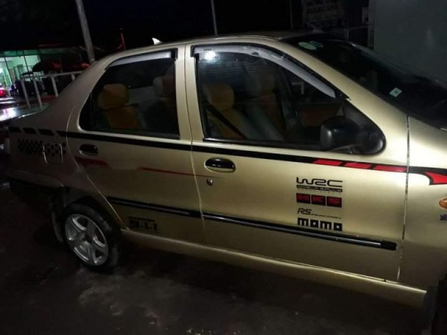 Bán Fiat Siena đời 2002, màu vàng, xe nhập 0