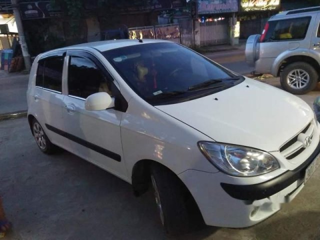 Bán ô tô Hyundai Getz đời 2008, màu trắng, nhập khẩu nguyên chiếc, đăng ký 20090