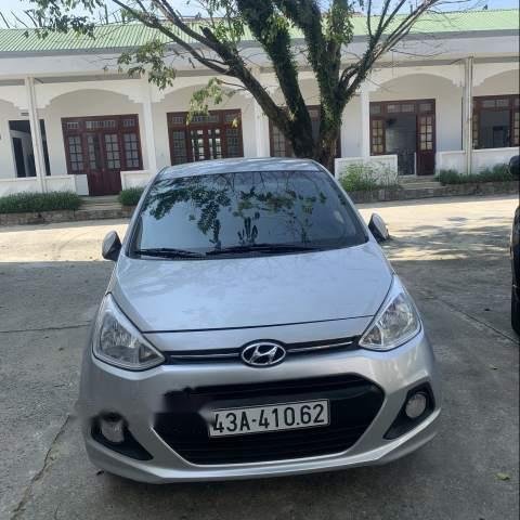 Cần bán lại xe Hyundai Grand i10 đời 2015, màu bạc, xe nhập, bảo hiểm thân vỏ và thuỷ kích đầy đủ