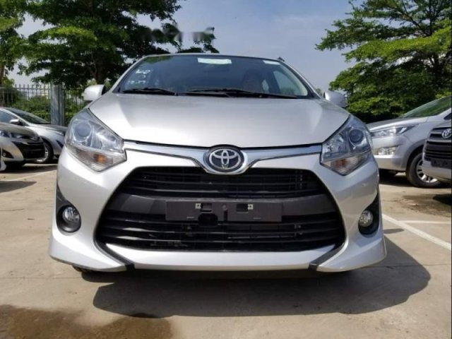 Bán Toyota Wigo sản xuất 2019, màu bạc, xe nhập0