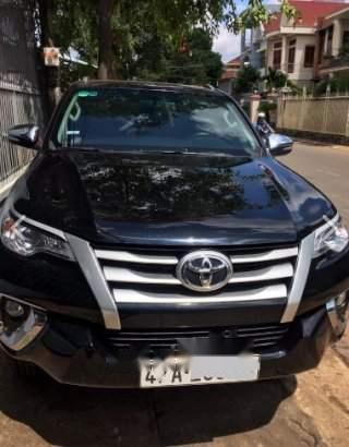 Bán Toyota Fortuner 2017 nhập Indo, màu đen full phụ kiện, odo 60.000km0