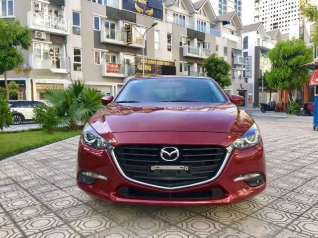 Bán Mazda 3 1.5  AT sản xuất năm 2017, màu đỏ, nhập khẩu, xe đẹp