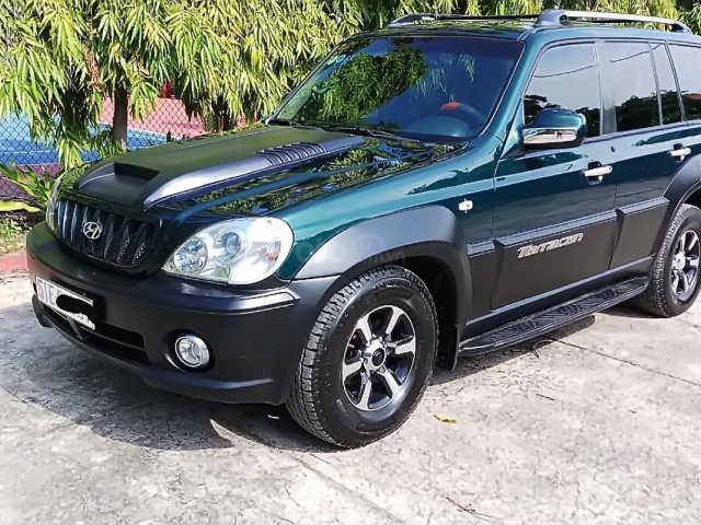 Bán xe Hyundai Terracan đời 2005, màu xanh lam, nhập khẩu, giá tốt0