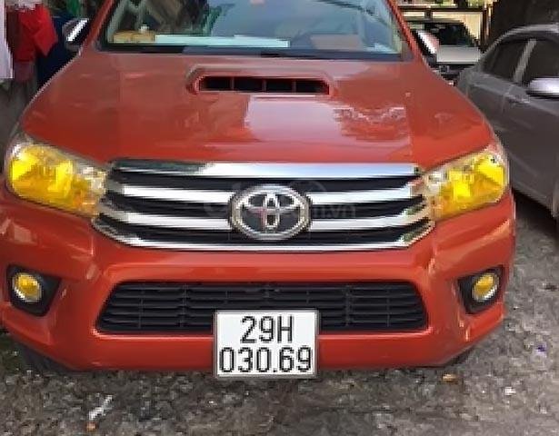 Cần bán lại xe Toyota Hilux năm sản xuất 2016, nhập khẩu nguyên chiếc 0