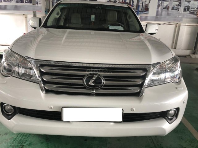 Bán Lexus GX460 Premium màu trắng/kem, sản xuất 12/2012 đăng ký 2013, nhập khẩu Mỹ0