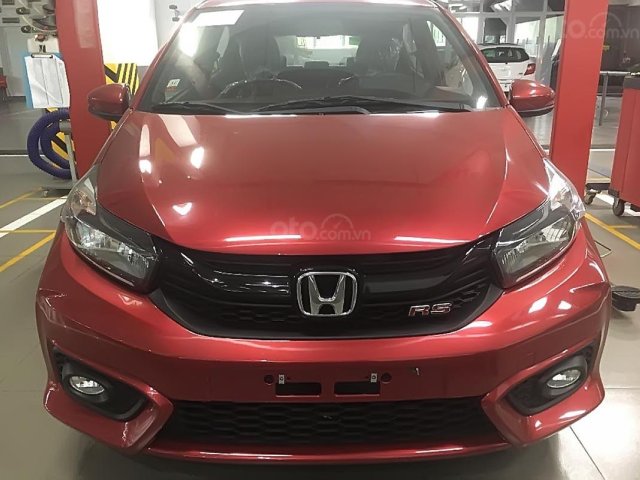 Bán Honda Brio RS năm sản xuất 2019, màu đỏ, xe nhập0