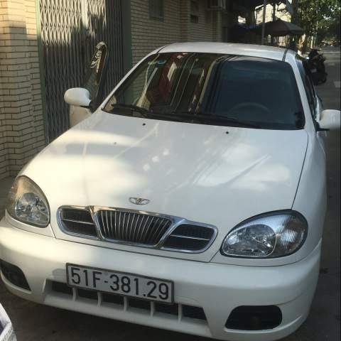 Bán Daewoo Lanos sản xuất năm 2002, màu trắng, nhập khẩu 0