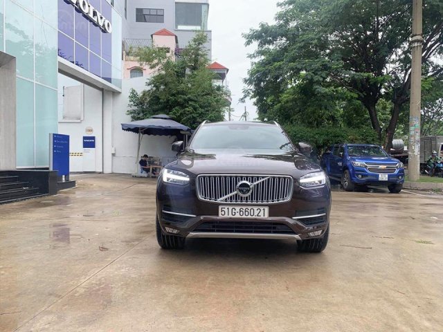 Cần bán xe Volvo XC90 T6 Inscription năm 2017, màu đen, nhập khẩu