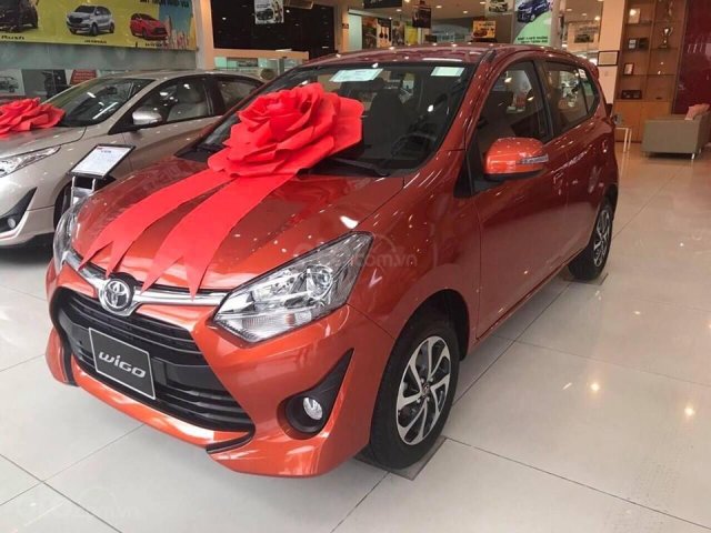 Bán xe Toyota Wigo 1.2G AT 2019, khuyến mãi cực "khủng" tại Toyota Lý Thường Kiệt, hỗ trợ góp 85%, xe đủ màu giao ngay0