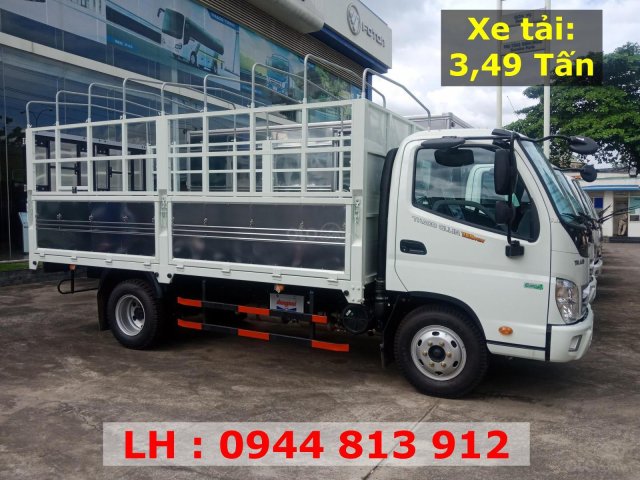 Bán xe Thaco Ollin350. E4 - 2,2 tấn, màu trắng. Hỗ trợ trả góp 75% ở Bình Dương - LH: 0944.813.912