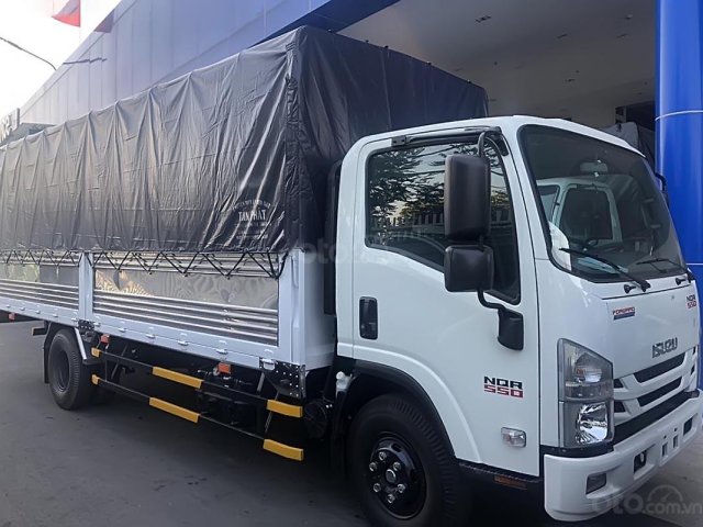 Bán ô tô Isuzu NQR 550 sản xuất 2019, màu trắng, nhập khẩu