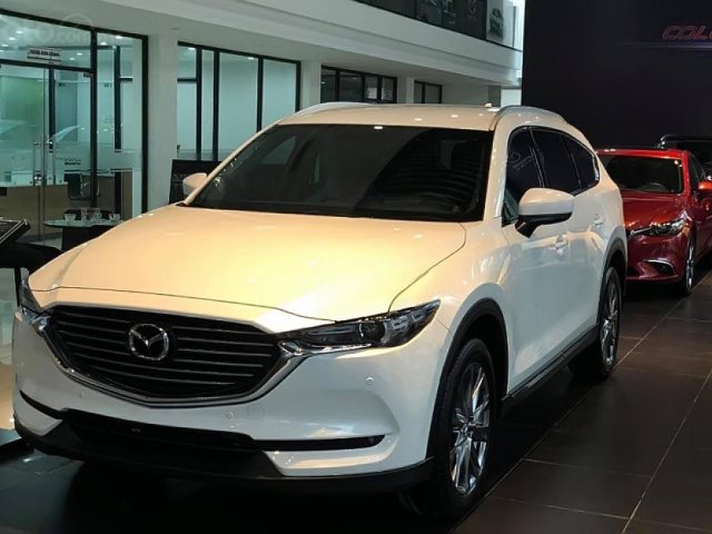 Bán Mazda CX-8 Premium AWD 2019, màu trắng