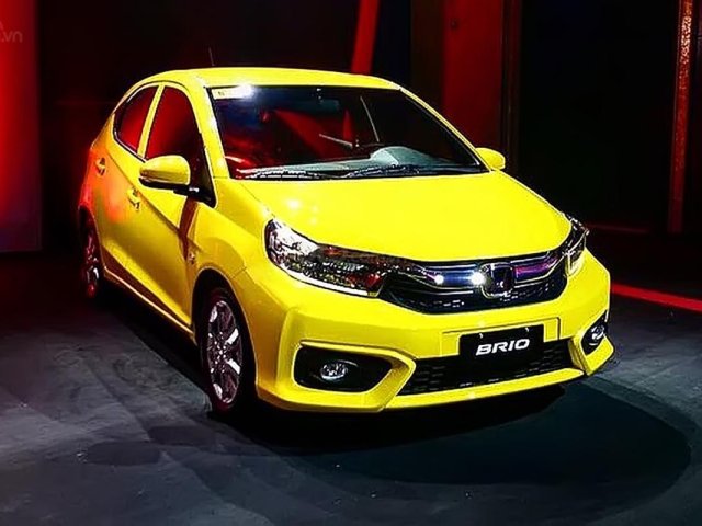 Cần bán xe Honda Brio RS sản xuất 2019, màu vàng, nhập khẩu0