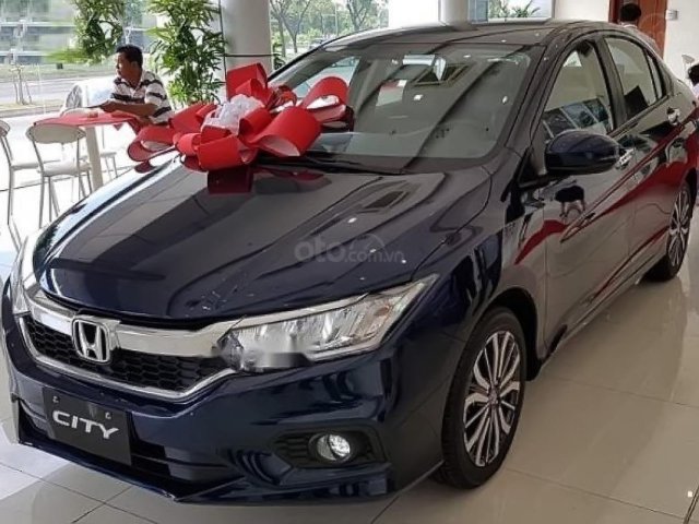 Cần bán xe Honda City 1.5top sản xuất 2019, màu xanh lam