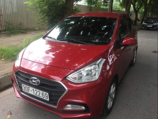 Bán ô tô Hyundai Grand i10 năm 2018, màu đỏ0