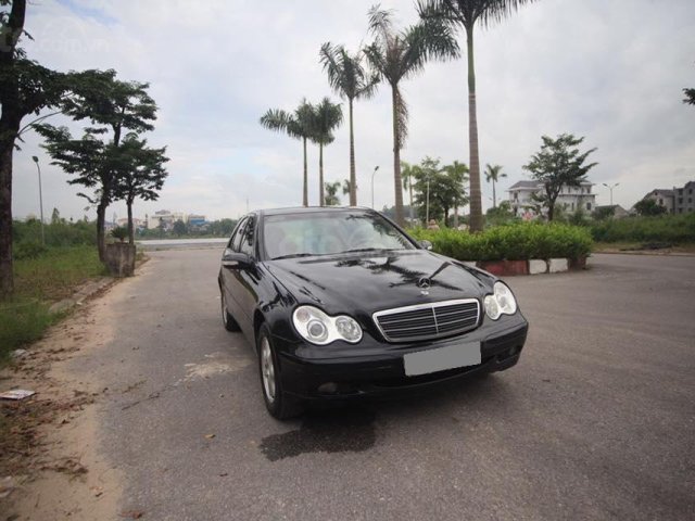 Bán Mercedes C180 2003 màu đen xe cọp nguyên con0