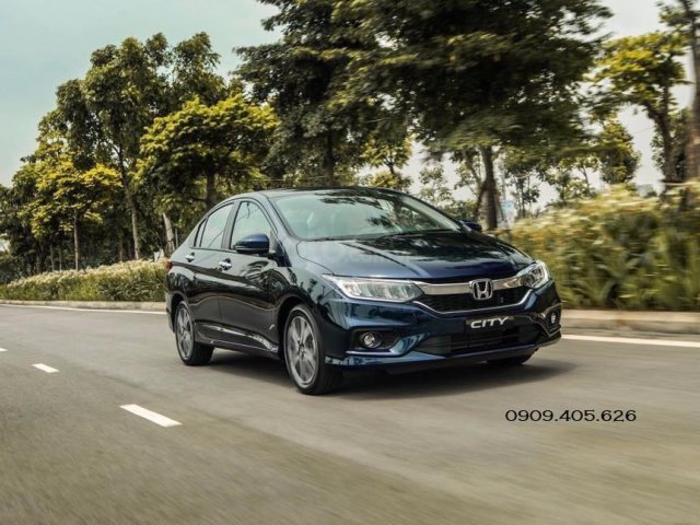 Bán ô tô Honda City TOP đời 2019, màu xanh lam, xe nhập giá cạnh tranh0