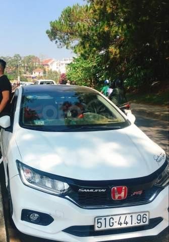 Bán Honda City 1.5TOP đời 2017, màu trắng, số tự động