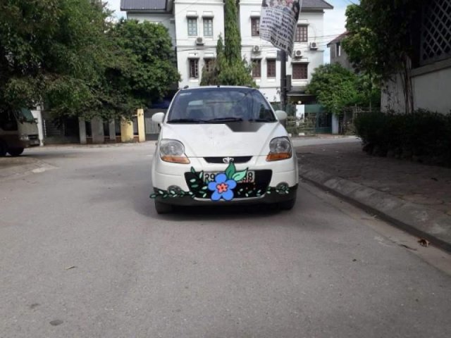 Cần bán lại xe Daewoo Matiz năm sản xuất 2007, màu trắng, 5 chỗ0