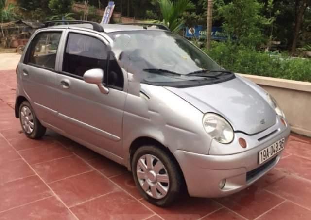 Bán Daewoo Matiz 2003, màu bạc, xe đẹp, gầm sáng máy ngon0