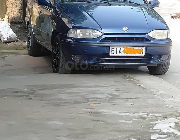 Bán Fiat Siena HLX 1.6 2002, màu xanh lam, chính chủ0