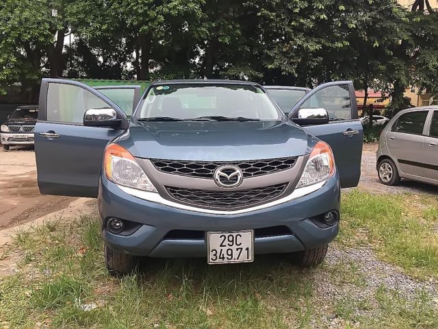 Bán Mazda BT 50 2014, màu xanh lam, nhập khẩu  0