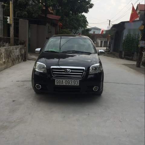 Bán ô tô Daewoo Gentra năm 2009, màu đen số sàn