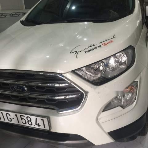 Bán xe Ford EcoSport đời 2018, màu trắng, không có vết trầy xước0