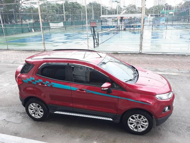 Bán Ford Ecosport 2018 tự động Titanium màu đỏ ít đi