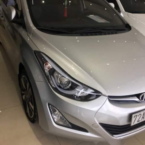 Bán Hyundai Elantra 1.6 AT đời 2015, màu bạc, nhập khẩu  