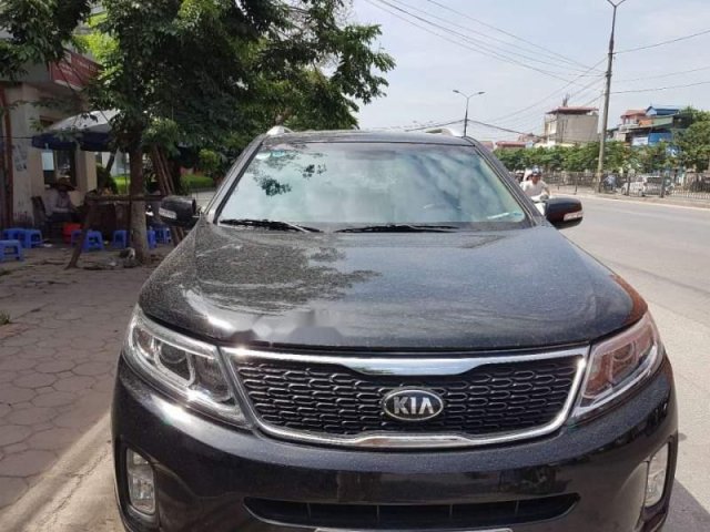 Bán xe Kia Sorento 2.4 đời 2016, màu đen như mới0