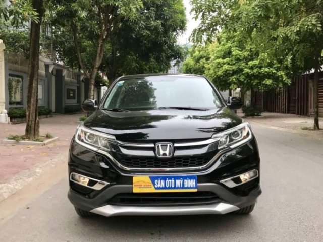 Cần bán Honda CR V 2.4AT đời 2015, màu đen, nhập khẩu nguyên chiếc0