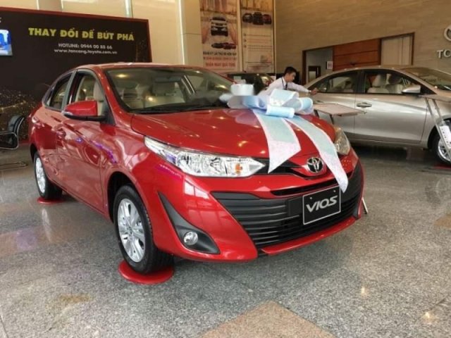 Cần bán Toyota Vios đời 2019, màu đỏ, giá chỉ 540 triệu