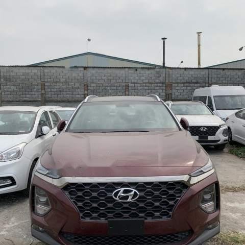 Bán Hyundai Santa Fe 2019, màu đỏ, xe nhập
0