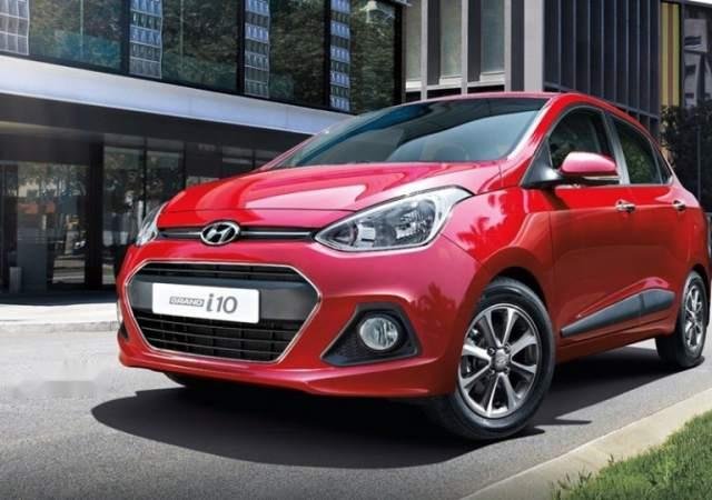 Bán xe Hyundai Grand i10 đời 2019, màu đỏ0