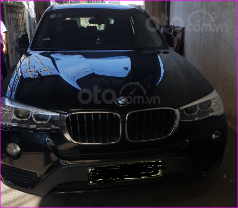 Cần bán BMW X3 đời 2015, màu đen, nhập khẩu