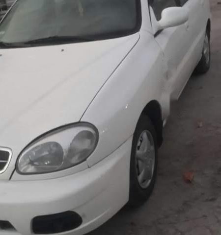 Bán ô tô Daewoo Lanos đời 2003, màu trắng, nhập khẩu, xe đẹp 0