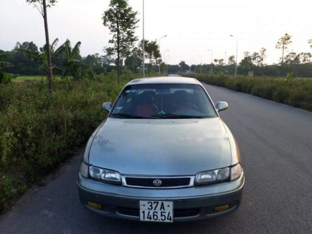 Bán xe Mazda 626 sản xuất 1995, xe nhập, màu xanh bạc